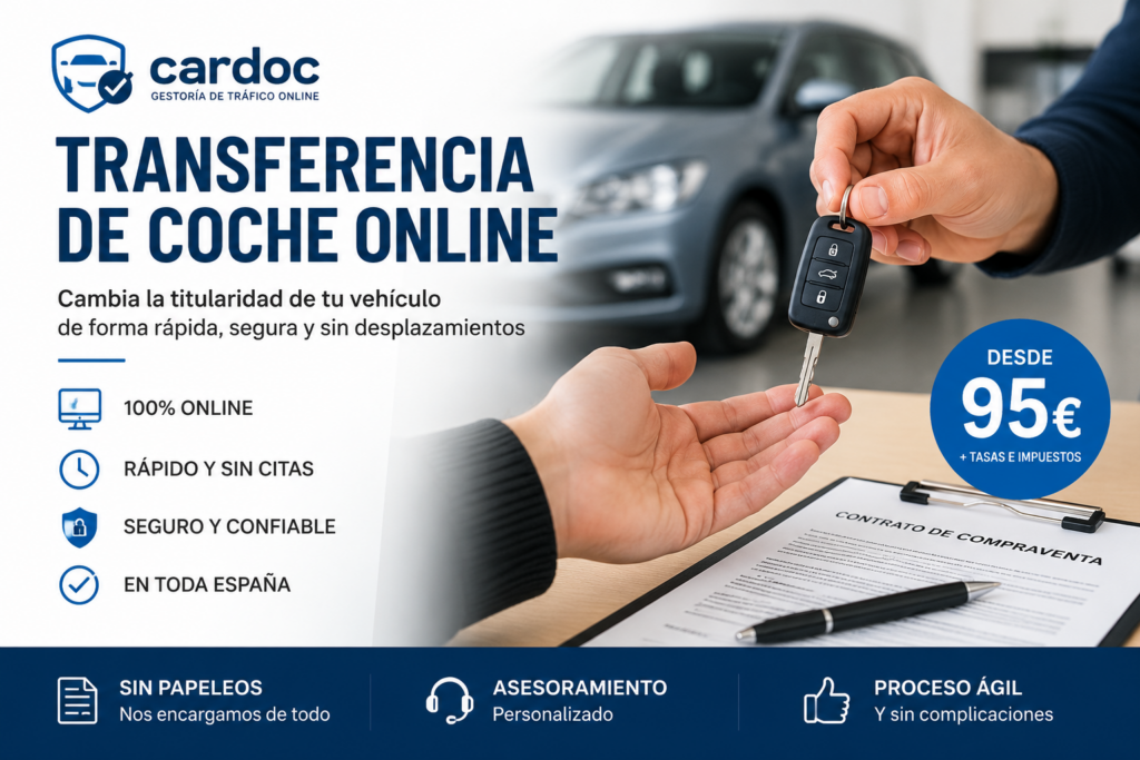 transferencia de coche online