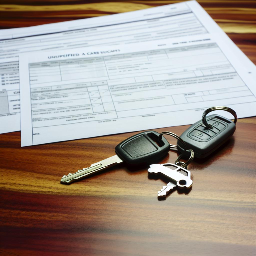 Documentos Coche Embargado